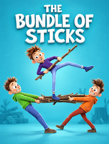 Sooper Books The Bundle Of Sticks Bedtime Story Animated Cover