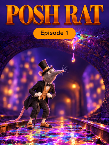 Posh Rat Episode 1 A Rat of Many Colours Portait Cover