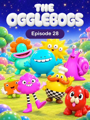 The Ogglebogs Story Series Episode 28 The Skying Machine Animated Cover
