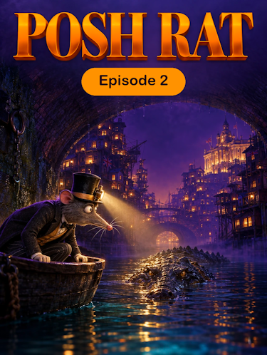 Posh Rat Episode 2 Crocodile Shock Portrait Cover