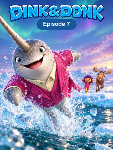 Dink And Donk Episode 7 Follow That Narwhal Animated Cover