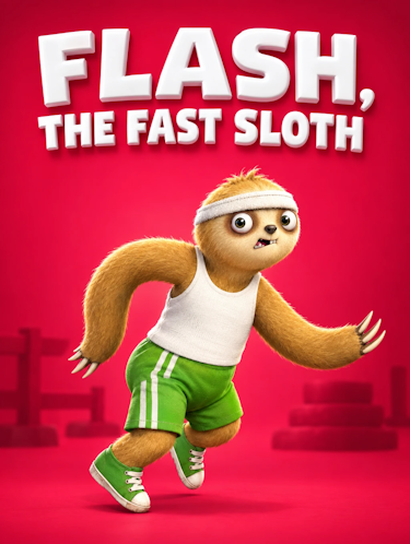 Animated Flash The Fast Sloth Cover