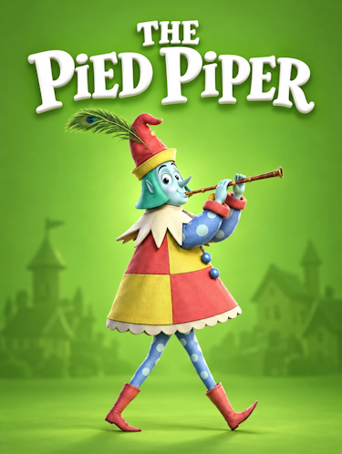 Animated Bedtime Story Cover The Pied Piper