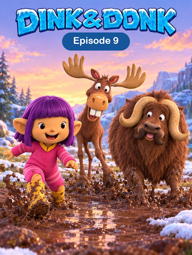 Dink And Donk Episode 9 The Mud Portrait Animated Cover