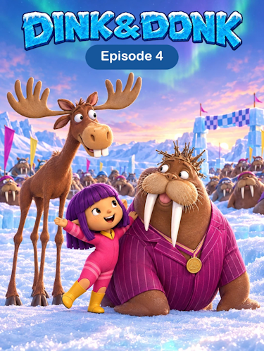 Dink And Donk Episode 4 Go With The Floe Animated Cover