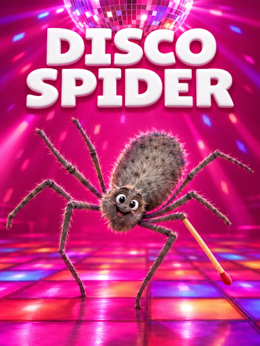 Disco Spider​ Sooper Books Rhyme Animated Cover