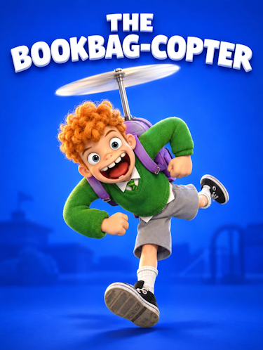 Animated The Bookbag Copter Cover